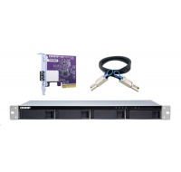 QNAP TL-R400S rozšiřující jednotka QNAP NAS s QXP-400eS-A1164 (4xSATA,1xSFF-8088)