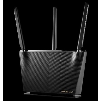 ASUS RT-AX68U Wireless AX2700 Wifi 6 Router, 4x gigabit RJ45, 1x USB3.0, 1x USB2.0