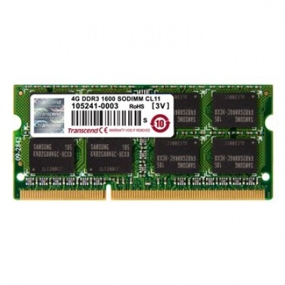 TRANSCEND SODIMM DDR3L 4GB 1866MHz 1Rx8 CL12