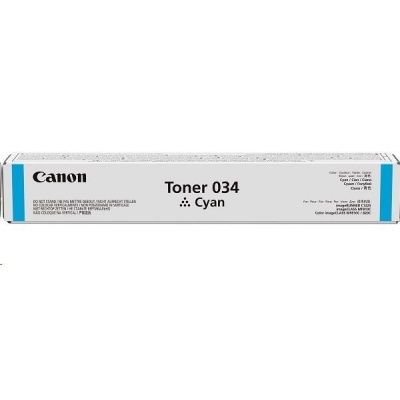 Canon TONER 034 azurová pro iR-C1225 (7 300 str.)