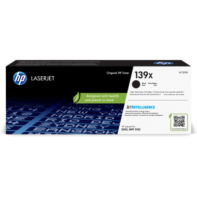 HP 139X High Yield Black Original LaserJet Toner Cartridge (4,000 pages)