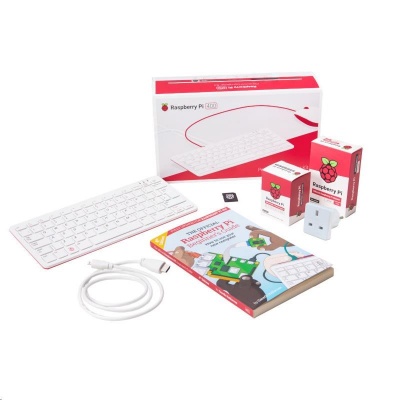 Raspberry Pi 400 Computer Kit, UK (Computer kit UK, cestovní adaptér)