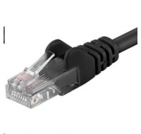 PREMIUMCORD Patch kabel UTP RJ45-RJ45 CAT5e 3m černá