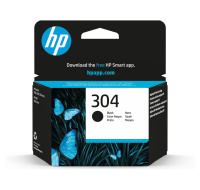 HP 304 Black Ink Cartridge (120 pages)