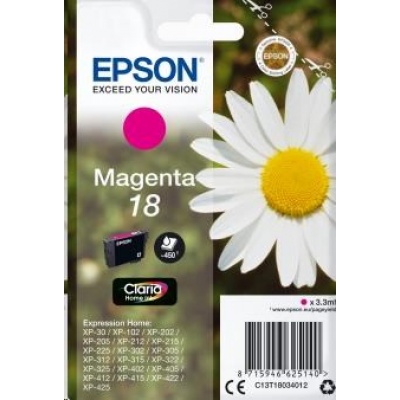 EPSON ink bar Singlepack "Sedmikráska" Magenta 18 Claria Home Ink