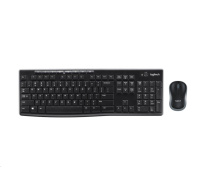 Logitech sada Wireless Combo MK270, bezdrátová klávesnice + myš, 2.4GHz, EER, HU