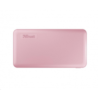 TRUST powerbanka Primo Ultra-thin, 10.000 mAh, pink/růžová