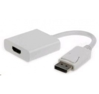 GEMBIRD Redukce DisplayPort - HDMI (M/F) bílá