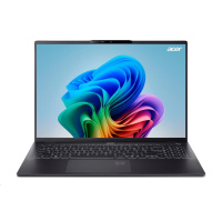 ACER NTB Swift 16 AI (SF16-51-77XS),Ultra7-258V,16"WQXGA,32GB,1TB SSD,Intel Arc,W11H,Black