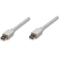 MANHATTAN kabel Mini DisplayPort, Male to Male, 1m, White