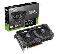 ASUS VGA NVIDIA GeForce RTX 4060 Ti DUAL OC EVO 8G, 8G GDDR6, 3xDP, 1xHDMI