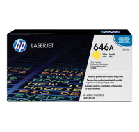 HP 646A Yellow LJ Toner Cart, CF032A (12,500 pages)